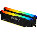 Kingston FURY Beast RGB 2x32ГБ DDR4 2666 МГц KF426C16BB2AK2/64