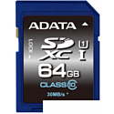 Карта памяти ADATA Premier SDXC UHS-I (Class 10) 64GB (ASDX64GUICL10-R)