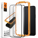 Защитное стекло Spigen ALM Glas FC для iPhone 15 Pro Max AGL06875 (2шт)