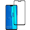 Защитное стекло CASE 3D для Huawei Y9 (черный глянец)