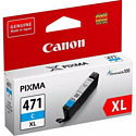 Картридж Canon CLI-471XL C для Canon PIXMA MG5740, Canon PIXMA MG6840, Canon PIXMA MG7740 Black, Canon PIXMA MG7740 White
