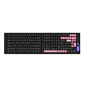 Набор кейкапов Akko Black & Pink Cherry Profile keycaps 229 шт