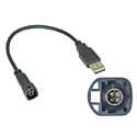 USB-переходник для подключения магнитолы Incar VW-FC106 (VW, Skoda)