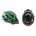 Cпортивный шлем Favorit IN20-M-GN (черный/зеленый)