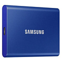Портативный SSD-накопитель Samsung T7 500GB (MU-PC500H/WW) синий