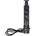 Блок розеточный Orno OR-AE-1349-B 1,8 м