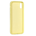 Бампер BINGO LiquidI TPU для APPLE iPhone X/XS Желтый