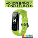 Ремешок Bingo Silicone для HONOR Band 4/5 Зеленый