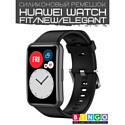 Ремешок Bingo Silicone для HUAWEI Watch FIT Черный