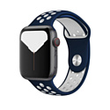 Ремешок Bingo Sport для Apple Watch 42/44/45mm (S) синий/белый