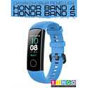 Ремешок Bingo Silicone для HONOR Band 4/5 Голубой