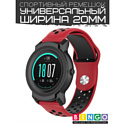 Ремешок Bingo Sport для часов/Ширина 20мм Красный с черным
