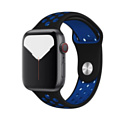 Ремешок Bingo Sport для APPLE Watch 38/40/41mm (S) Черный с синим