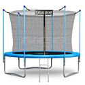 Батут пружинный ATLAS SPORT 10FT INSIDE blue (с защитной сеткой и лестницей)