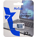 USB Flash Netac UA31 (NT03UA31N-032G-20BL) 32GB синий