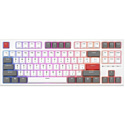 Клавиатура Royal Kludge RK-R87 White/Gray/Red (Red switch)