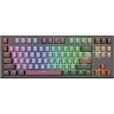 Клавиатура Royal Kludge RK-R87 Black/Gray/Red (Brown switch)