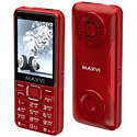 Кнопочный телефон Maxvi P110 (красный)