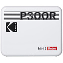 Фотопринтер KODAK Mini 3 Retro P300R (белый)