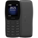 Телефон Nokia 105 Dual sim TA-1416 (черный) без ЗУ
