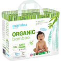 Трусики-подгузники Marabu XXL ORGANIC bamboo (от 16+ кг) Premium Japan 34 шт