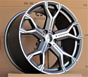 BMW B5498 10.5x20 PCD 5x112 ET 40 Dia 66.6 Графитовый с полировкой