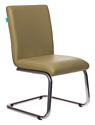 Кресло на полозьях Бюрократ CH-250-V/Green, зеленый