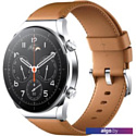 Умные часы Xiaomi Watch S1 (серебристый, коричневый, международная версия)