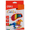 Deli, Китай Набор цветных карандашей DELI "ColoRun", 18 цв., С00110