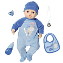 Zapf Creation Кукла интерактивная Baby Annabell "Александр", 43 см, 706305