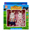 HYQ, Китай Набор игровой "Семья кроликов" Happy Family, в ассортименте, 012-05C