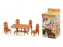 HYQ, Китай Набор игровой "Обеденный стол со стульями" Happy Family, 012-01B