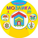 Рыжий кот, Россия Мозаика круглая, 200 деталей, М-1040