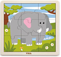 VIGA Игра детская настольная "Пазл "Слон", 51441