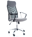 Кресло офисное Signal Q-025 ткань серый/хром
