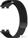 Браслет Rumi Milanese loop металлический для Huawei Band 8 (черный)