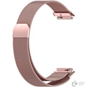 Браслет Rumi Milanese loop металлический для Huawei Band 7 (розовый)