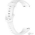 Ремешок Rumi силиконовый для Huawei Band 7 (белый)