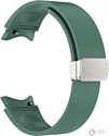 Ремешок Rumi Flex Buckle силиконовый для Samsung Galaxy Watch4/5/6 (20 мм, зеленый)