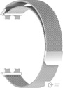 Браслет Rumi Milanese loop металлический для Huawei Band 8 (серебристый)