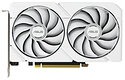 Видеокарта ASUS AMD Radeon RX 9060 XT DUAL White Edition [DUAL-RX9060XT-16G-WHITE]