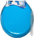 Сиденье для унитаза Europlast 103-312-02 (мягкое, голубое)