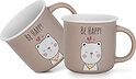 Набор кружек Fissman Be Happy 3716 (2шт)