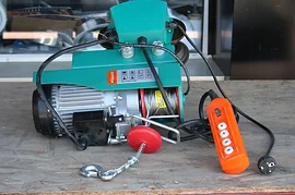 Как выбрать электроталь и лебёдку?