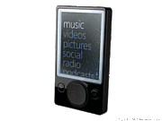 MP3-плеер Microsoft Zune 120GB (третье поколение, лоск черного цвета)